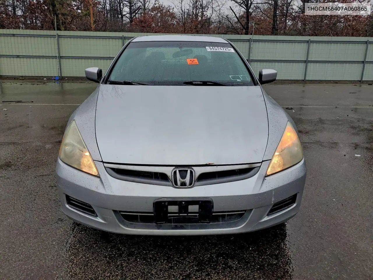 1HGCM66407A060865 2007 Honda Accord Se
