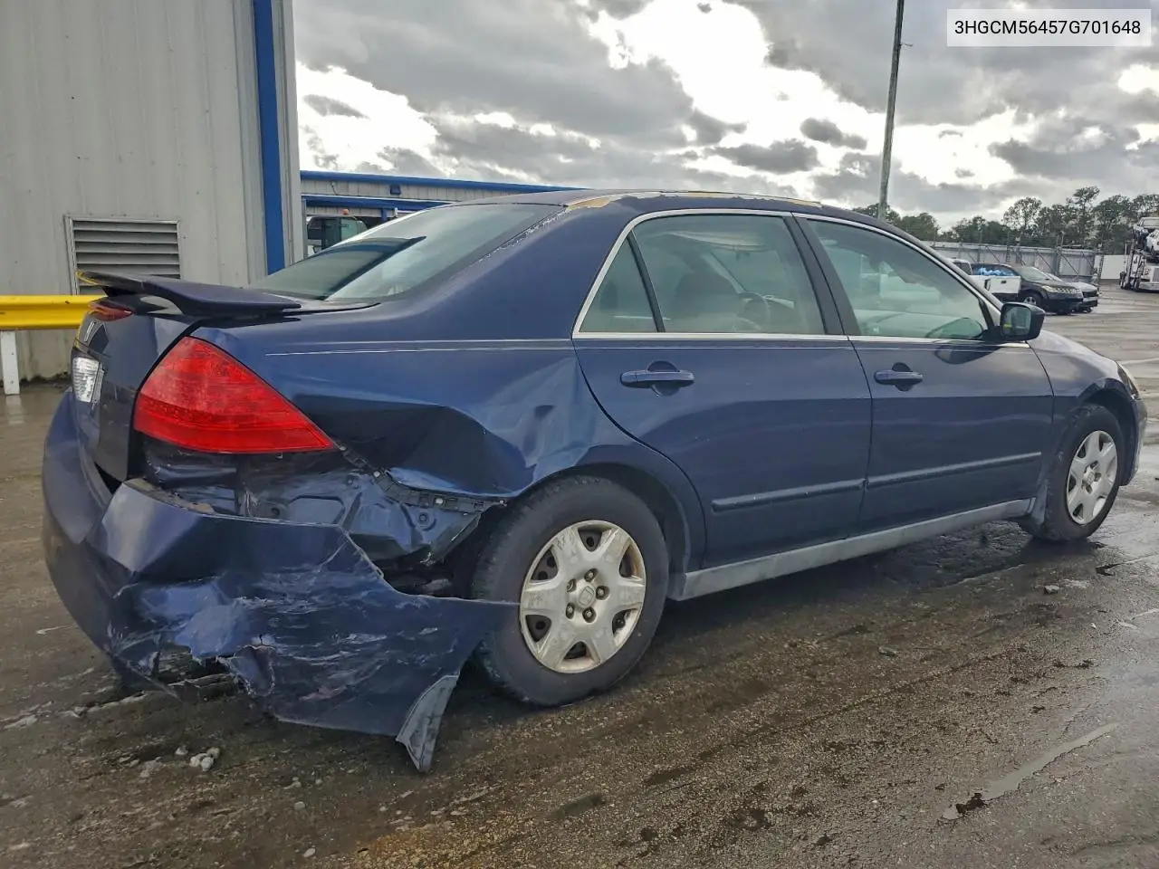 3HGCM56457G701648 2007 Honda Accord Lx
