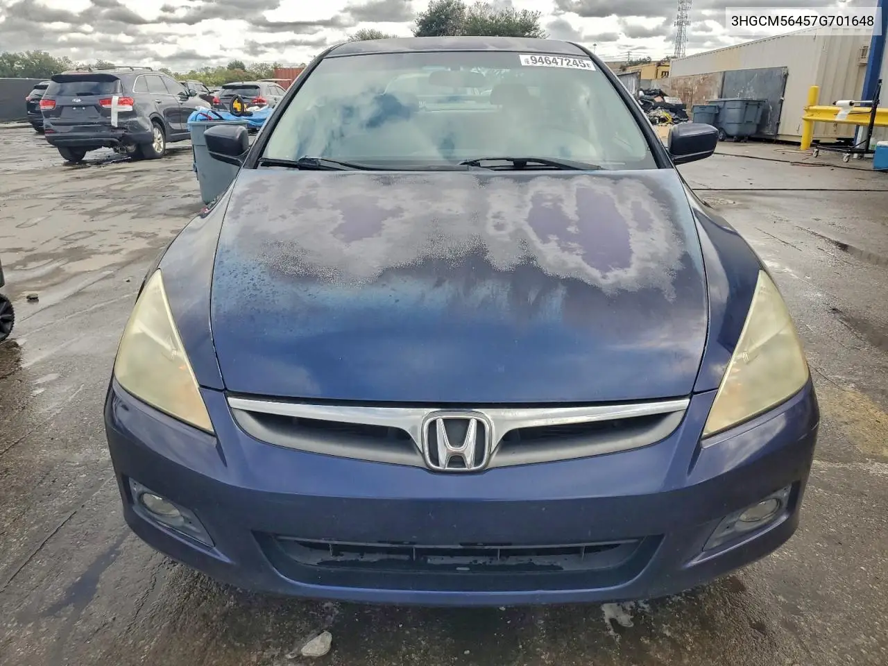 3HGCM56457G701648 2007 Honda Accord Lx