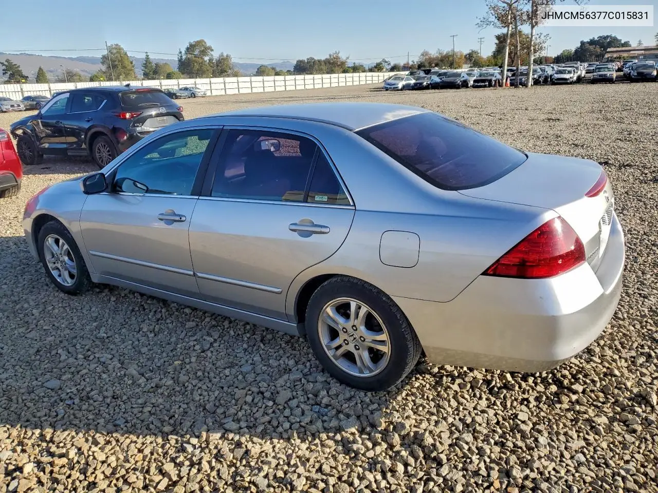 JHMCM56377C015831 2007 Honda Accord Se