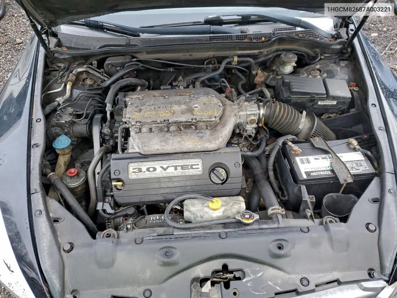 1HGCM82687A003221 2007 Honda Accord Ex