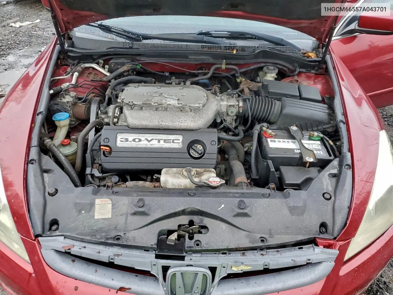 1HGCM66557A043701 2007 Honda Accord Ex