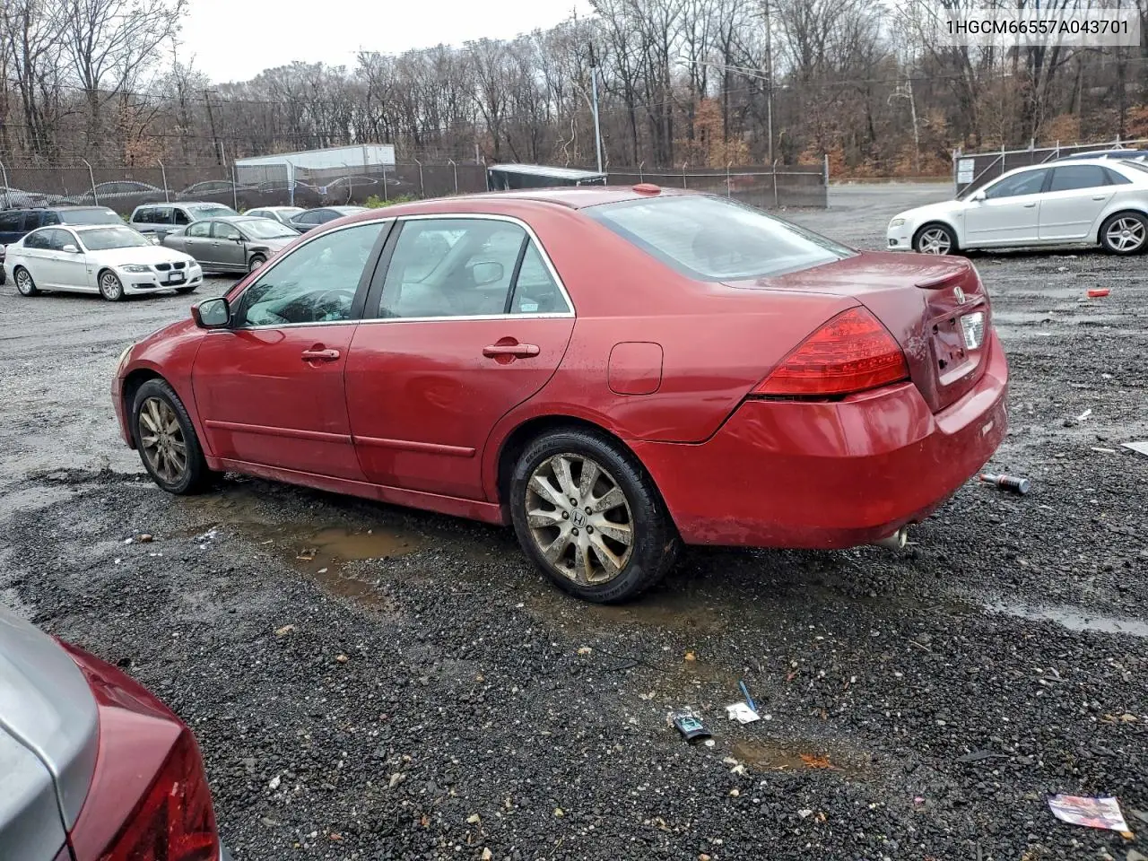 1HGCM66557A043701 2007 Honda Accord Ex
