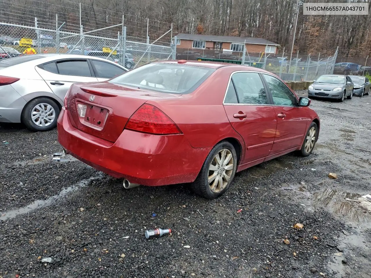 1HGCM66557A043701 2007 Honda Accord Ex