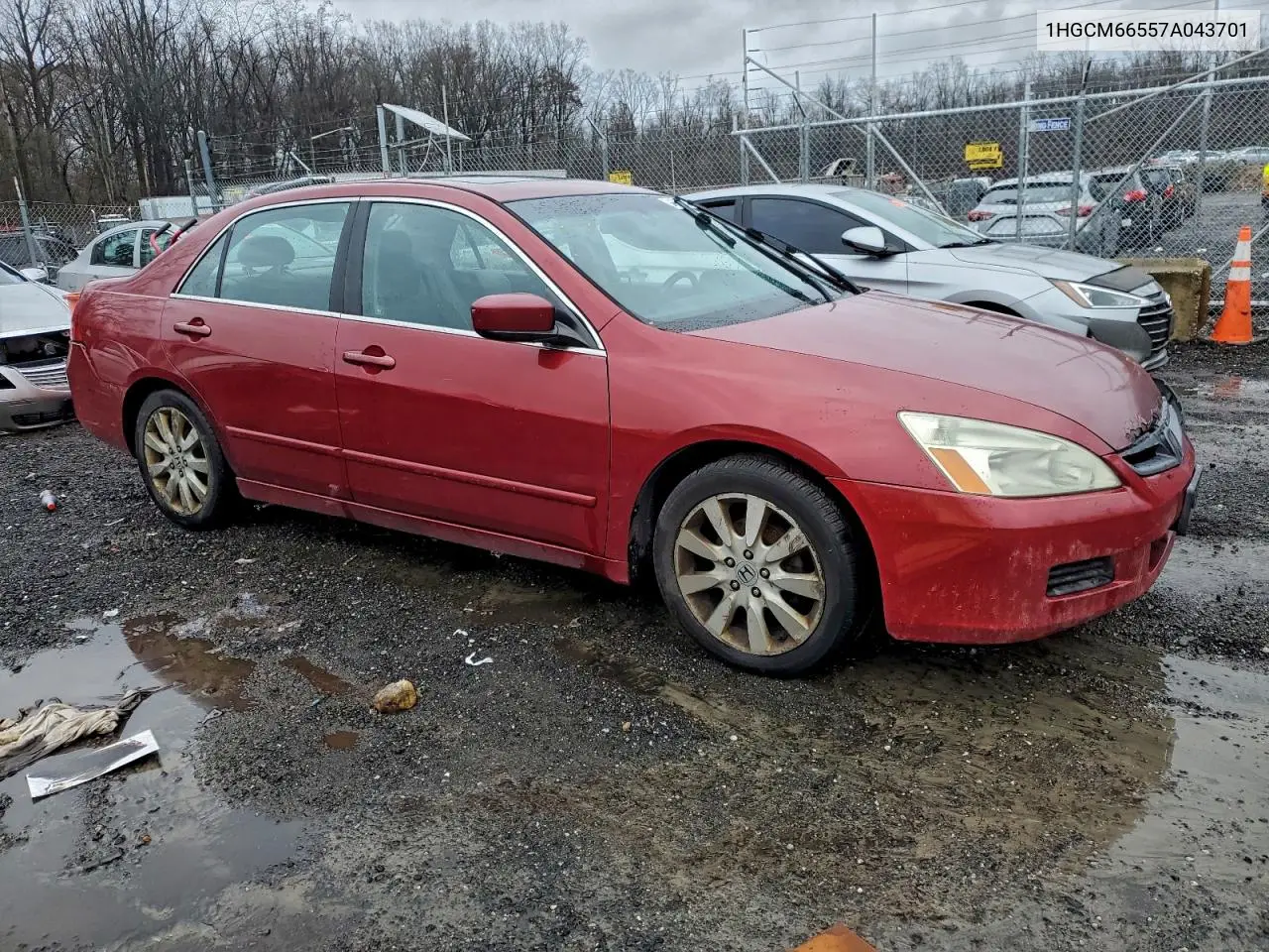 1HGCM66557A043701 2007 Honda Accord Ex
