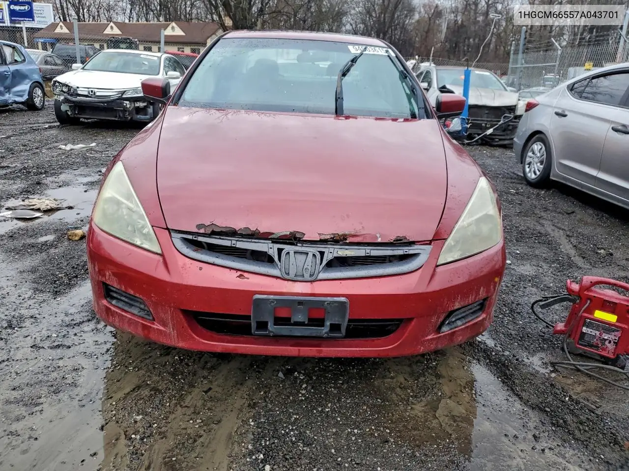 1HGCM66557A043701 2007 Honda Accord Ex