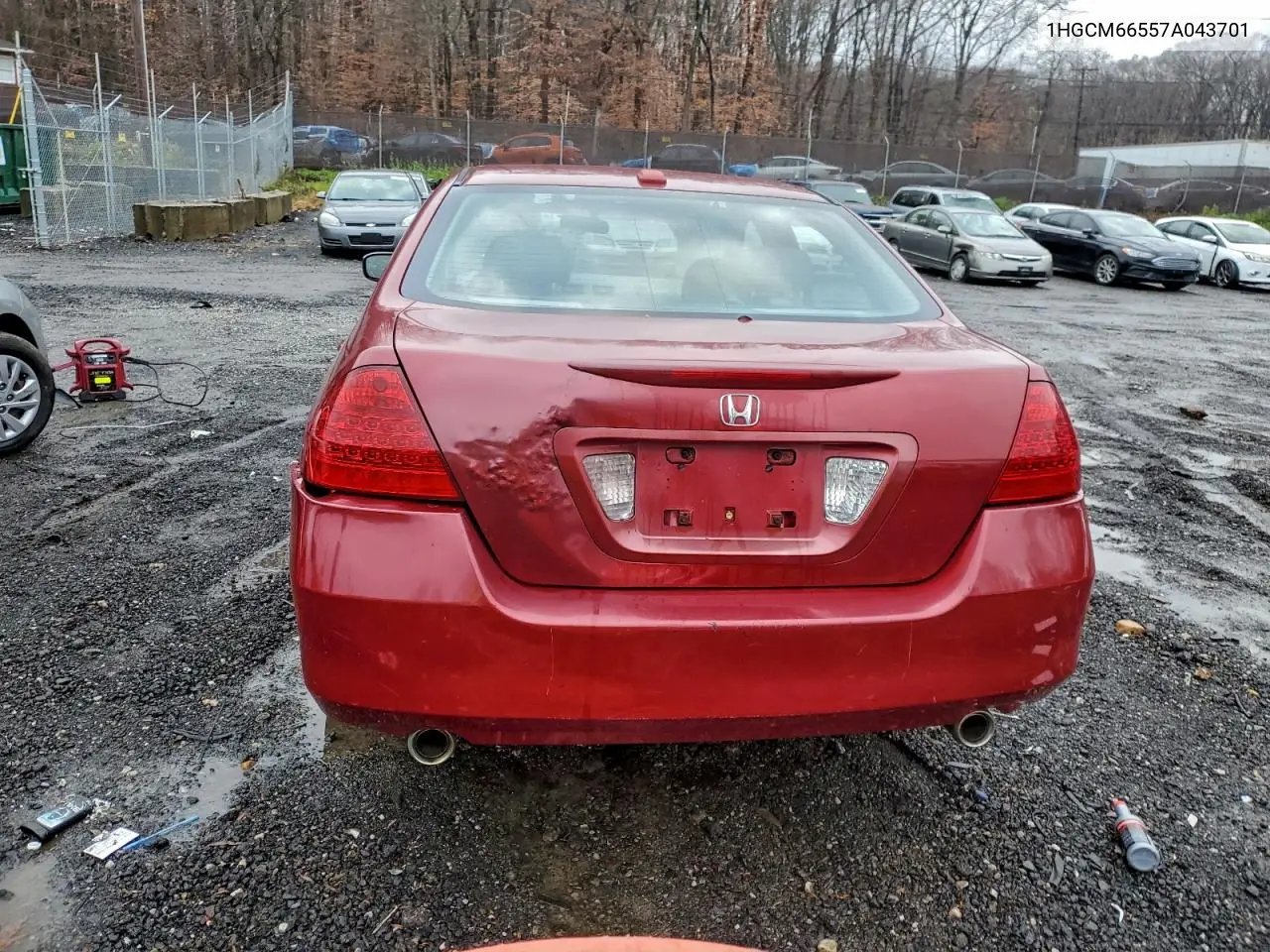 1HGCM66557A043701 2007 Honda Accord Ex