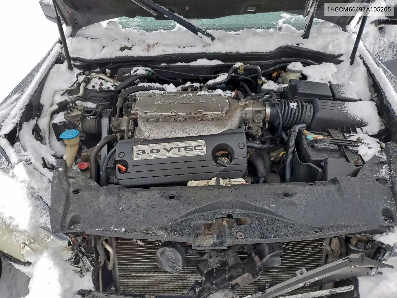 1HGCM66497A105205 2007 Honda Accord Se