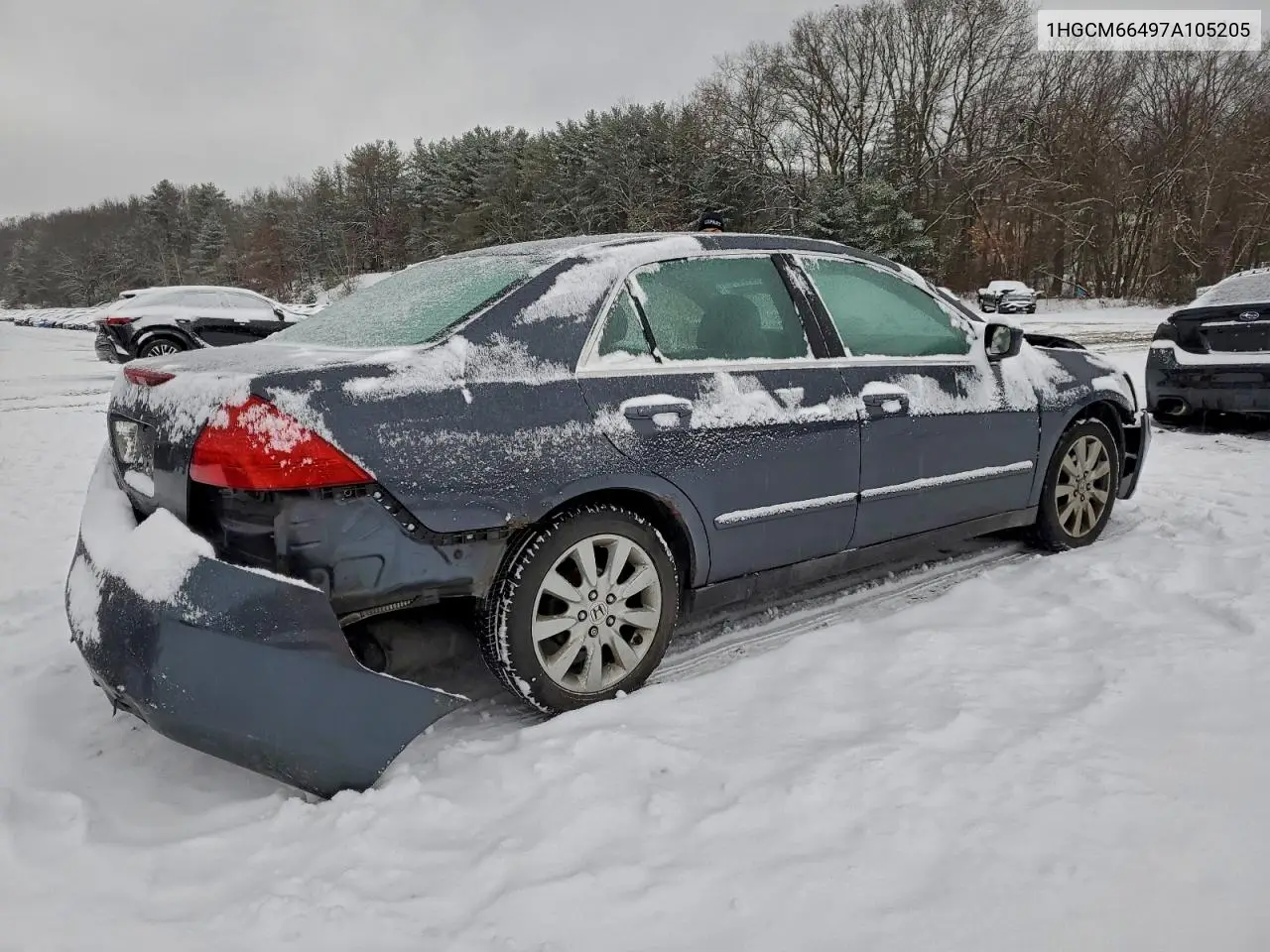 1HGCM66497A105205 2007 Honda Accord Se