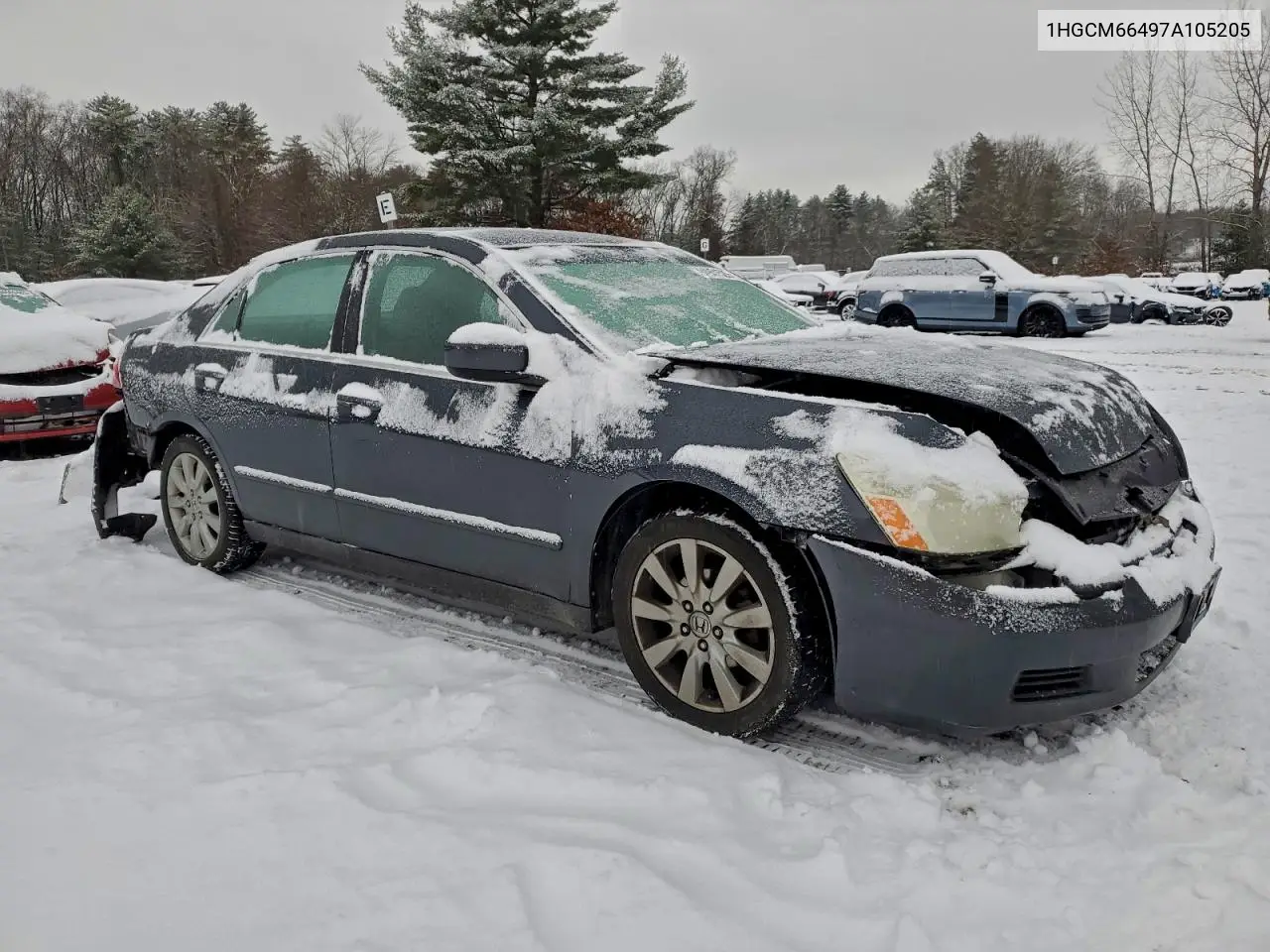 1HGCM66497A105205 2007 Honda Accord Se