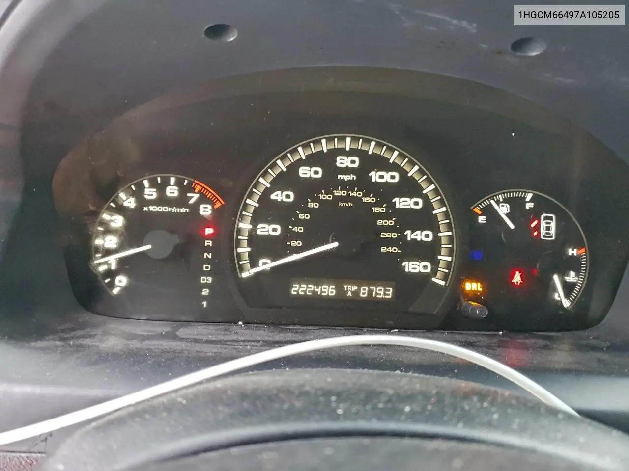 1HGCM66497A105205 2007 Honda Accord Se