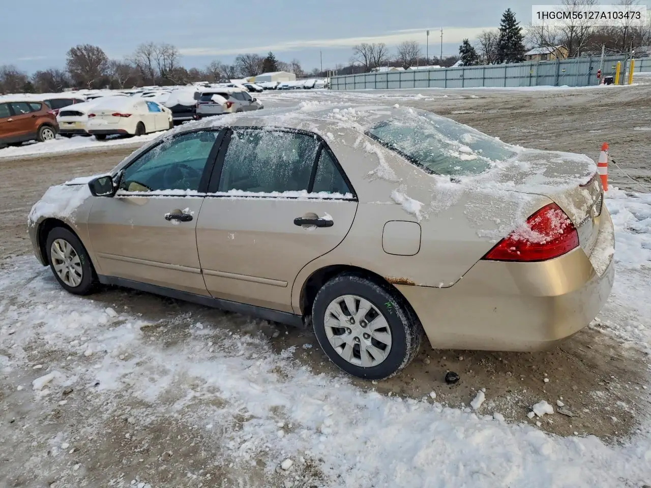 1HGCM56127A103473 2007 Honda Accord Value
