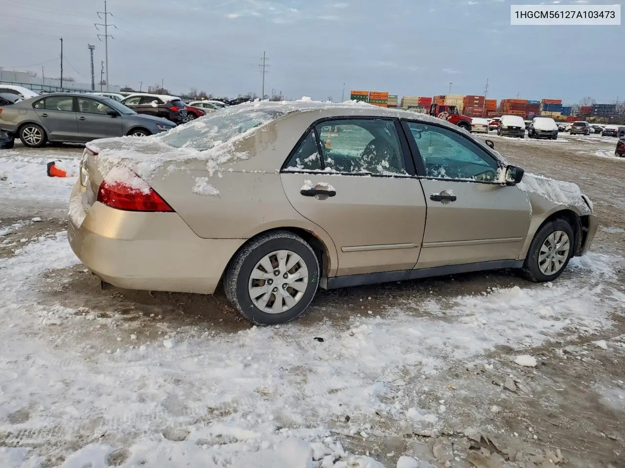 1HGCM56127A103473 2007 Honda Accord Value