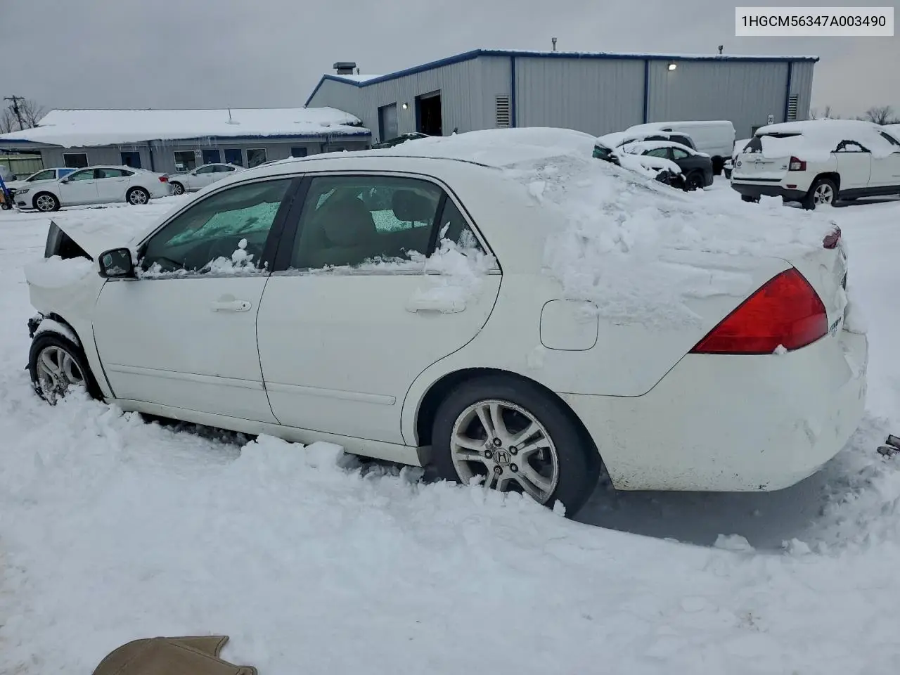 1HGCM56347A003490 2007 Honda Accord Se