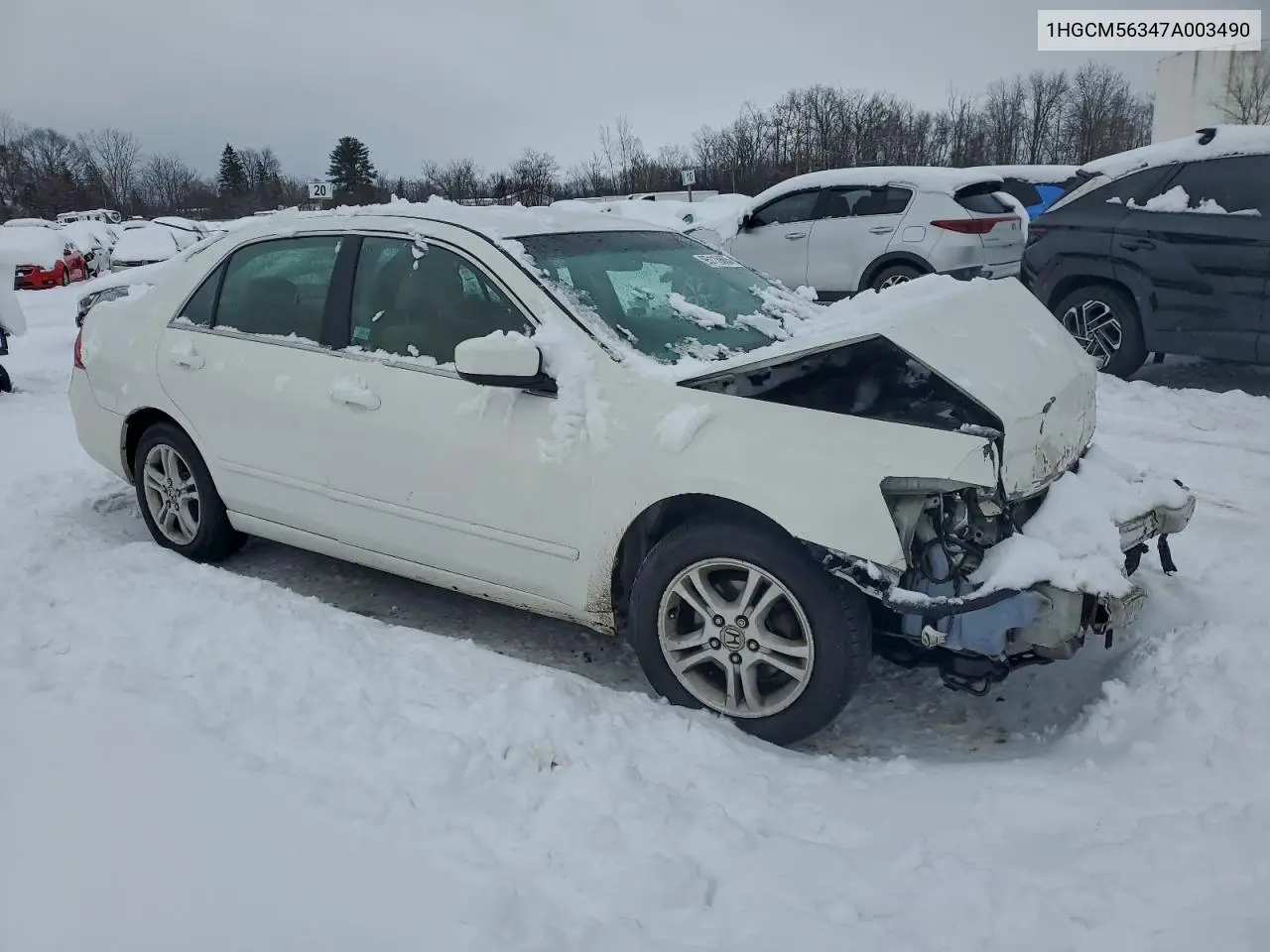 1HGCM56347A003490 2007 Honda Accord Se