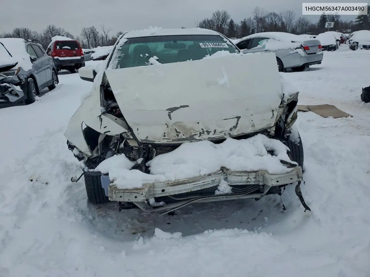 1HGCM56347A003490 2007 Honda Accord Se