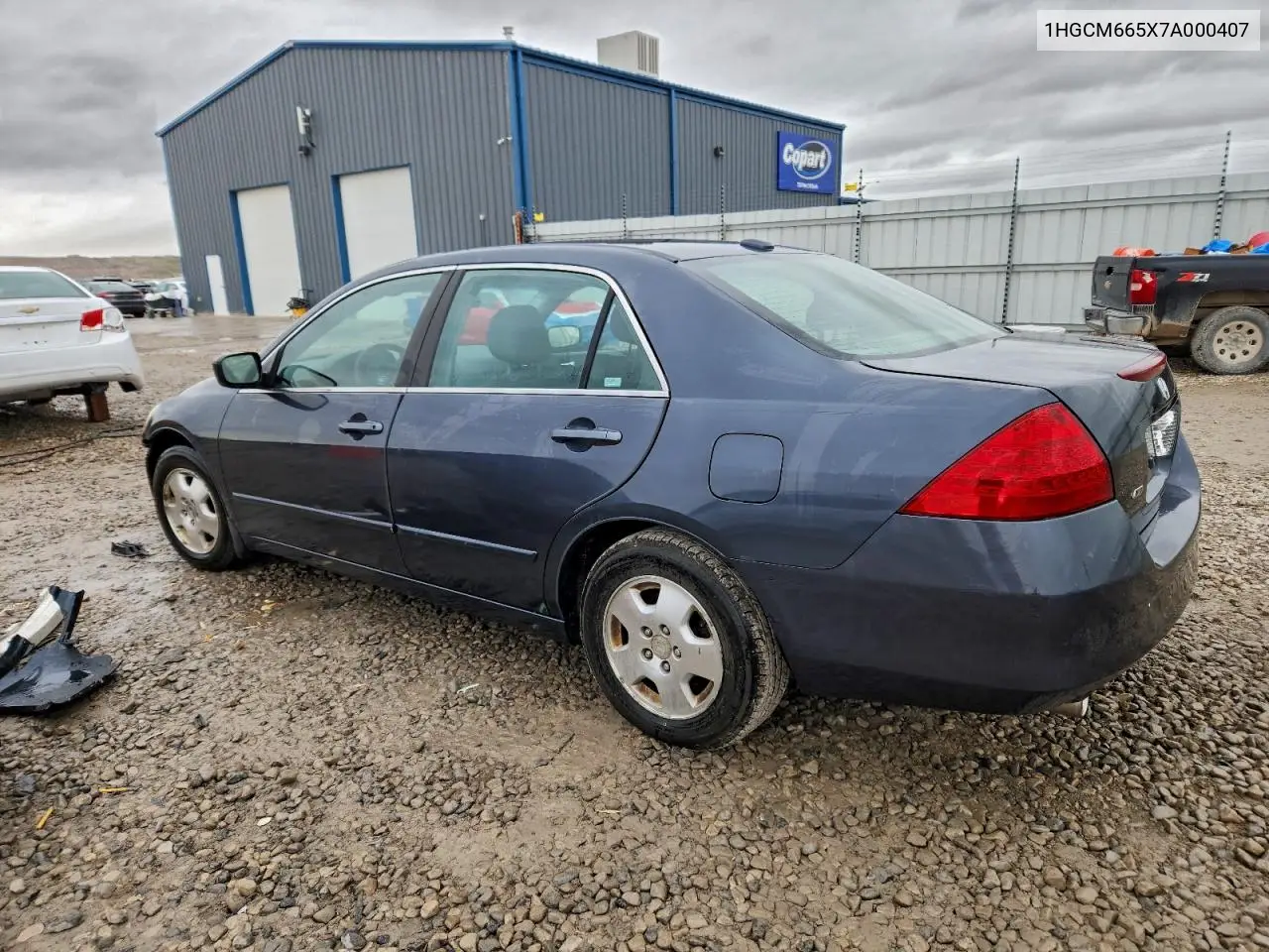 1HGCM665X7A000407 2007 Honda Accord Ex