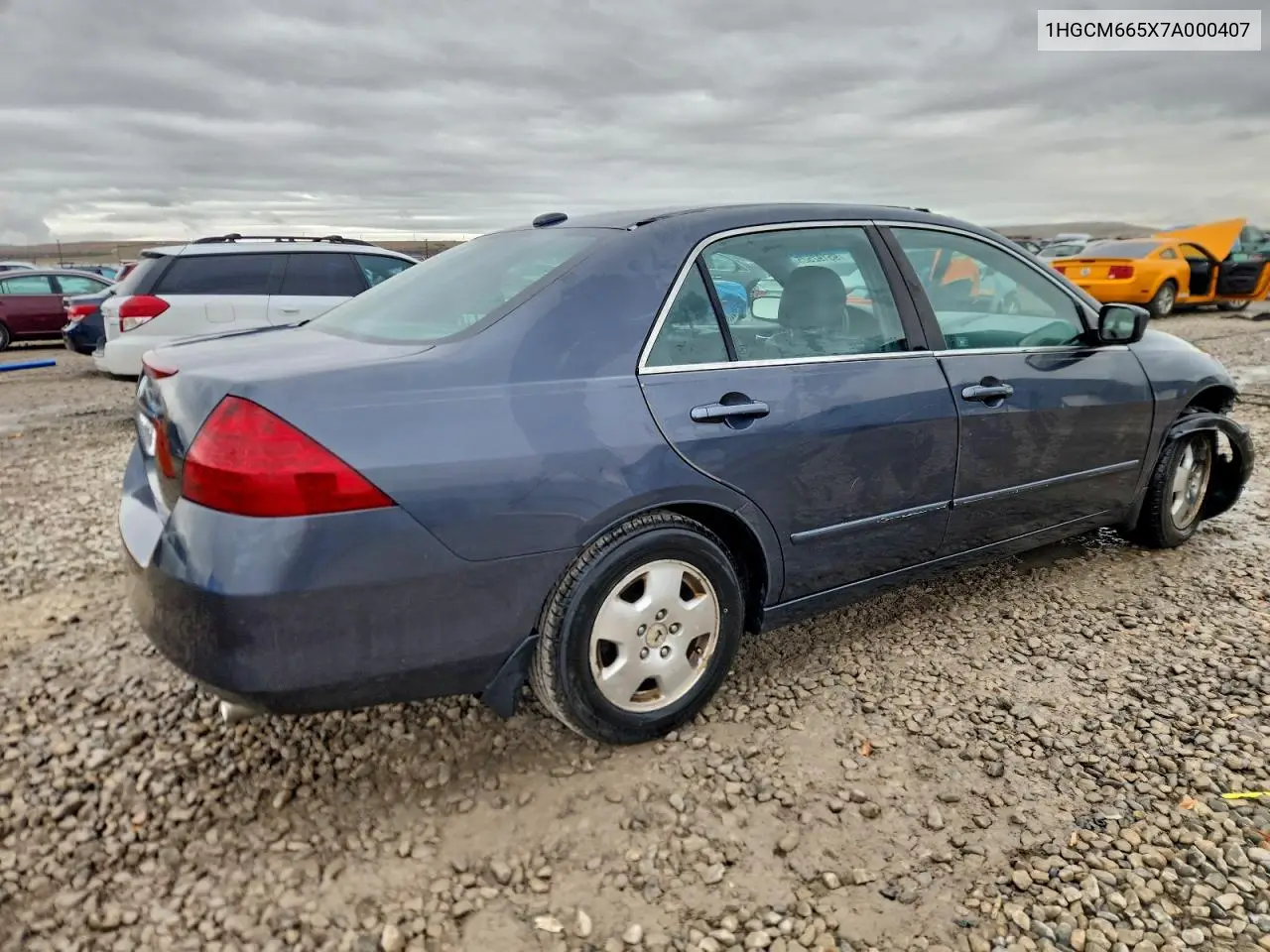 1HGCM665X7A000407 2007 Honda Accord Ex