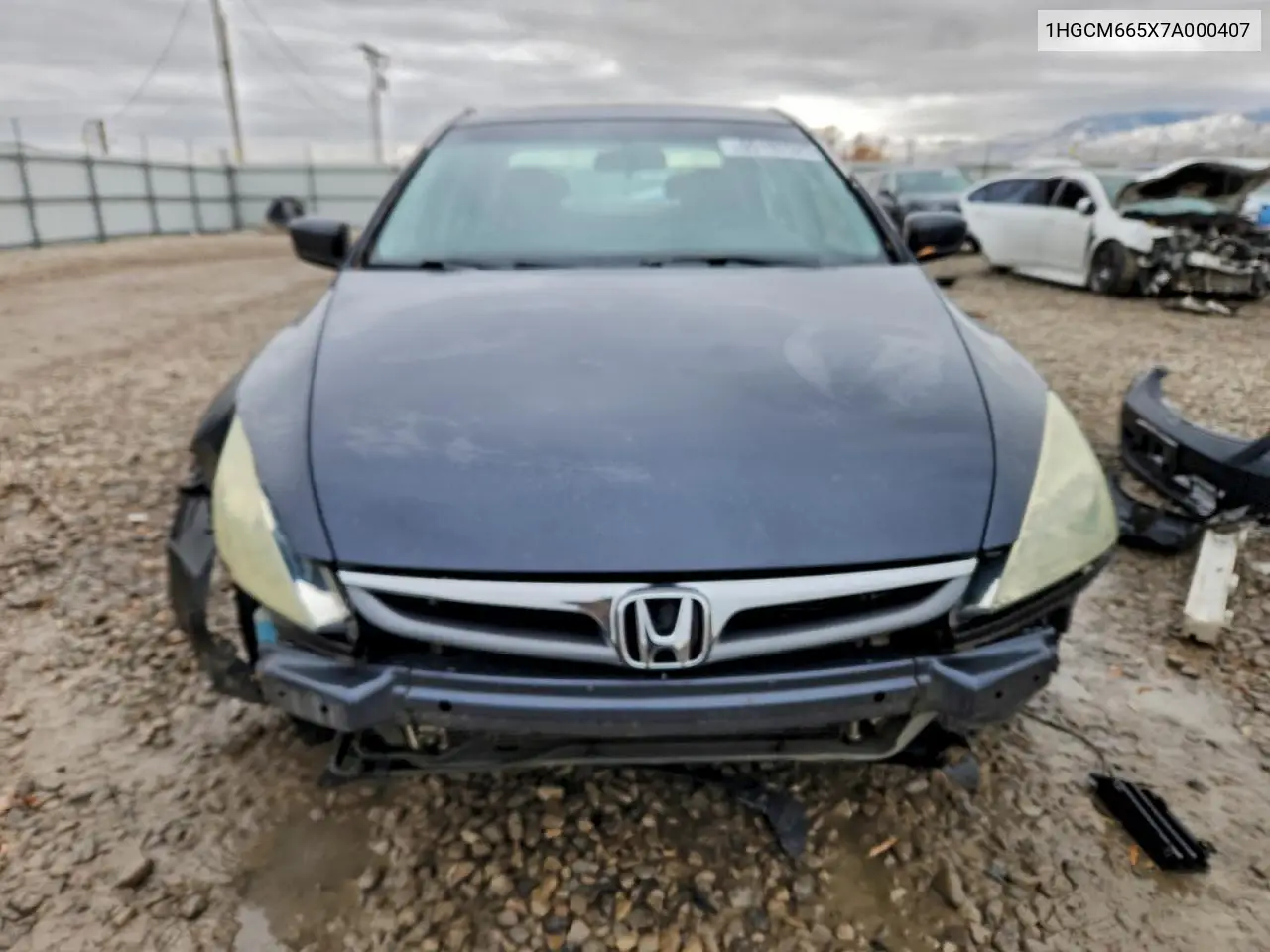 1HGCM665X7A000407 2007 Honda Accord Ex