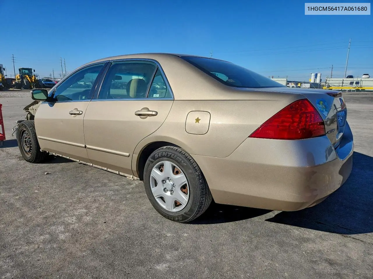 1HGCM56417A061680 2007 Honda Accord Lx