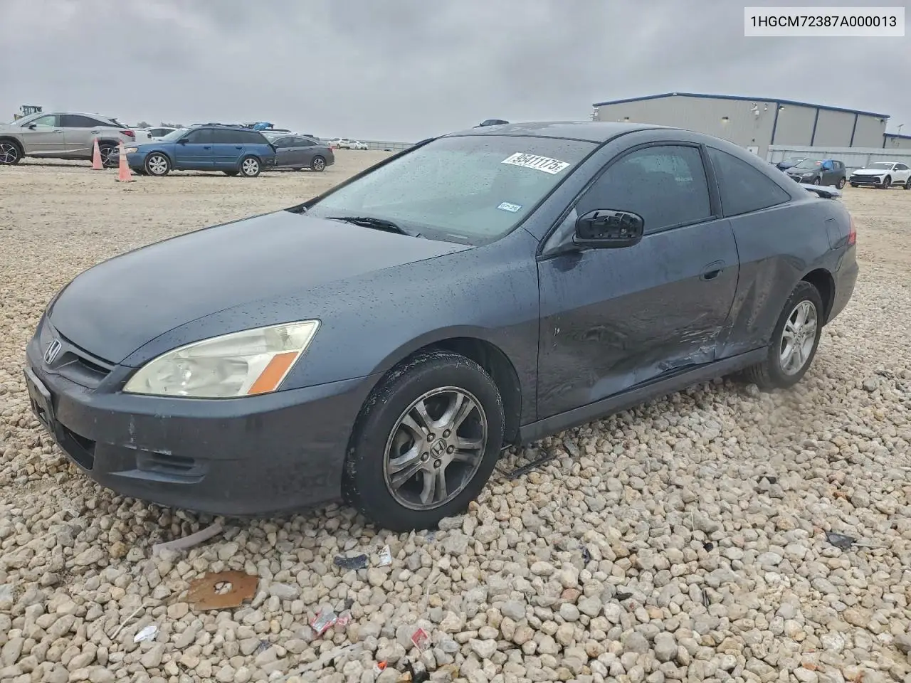 1HGCM72387A000013 2007 Honda Accord Lx