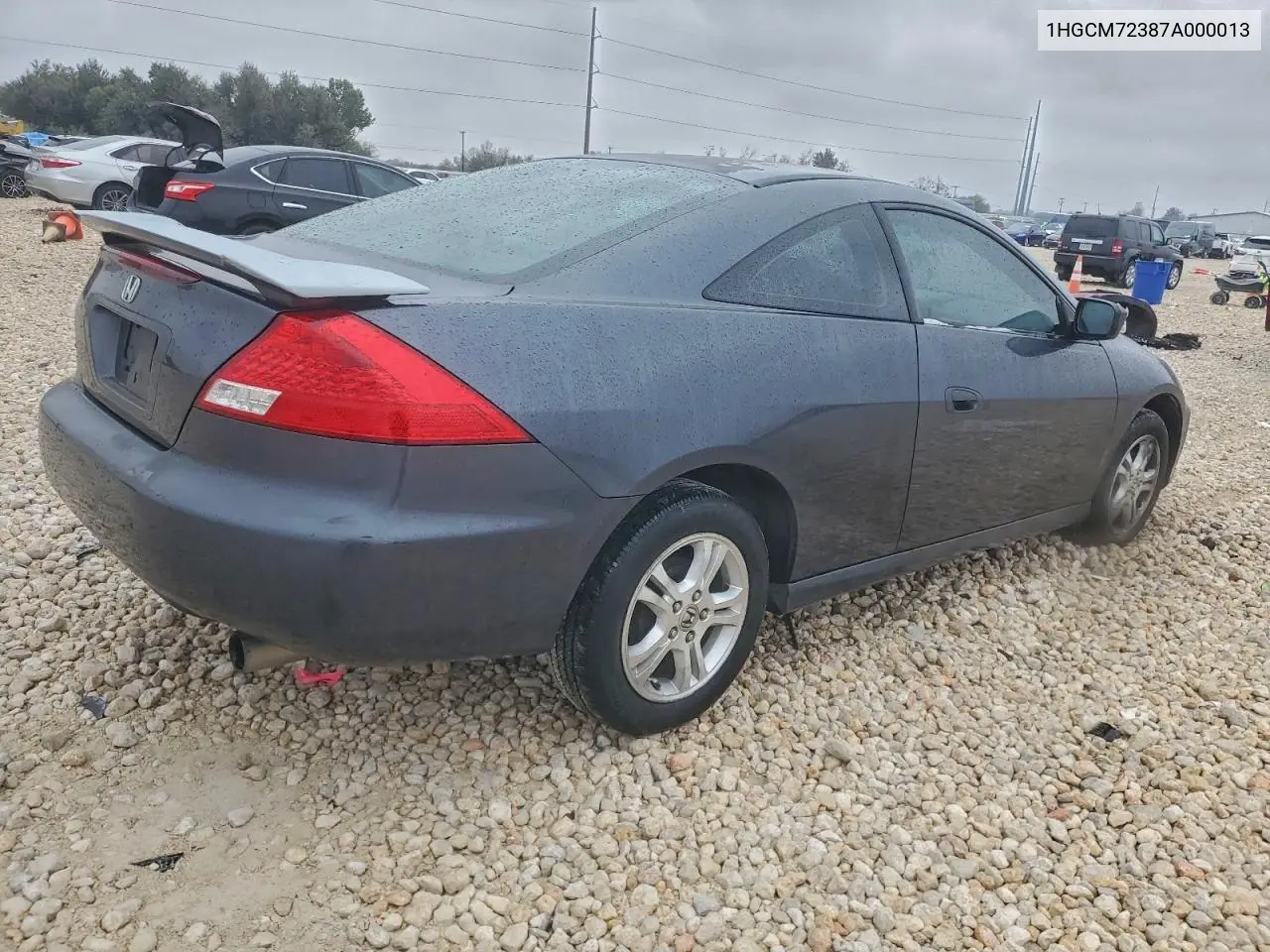 1HGCM72387A000013 2007 Honda Accord Lx