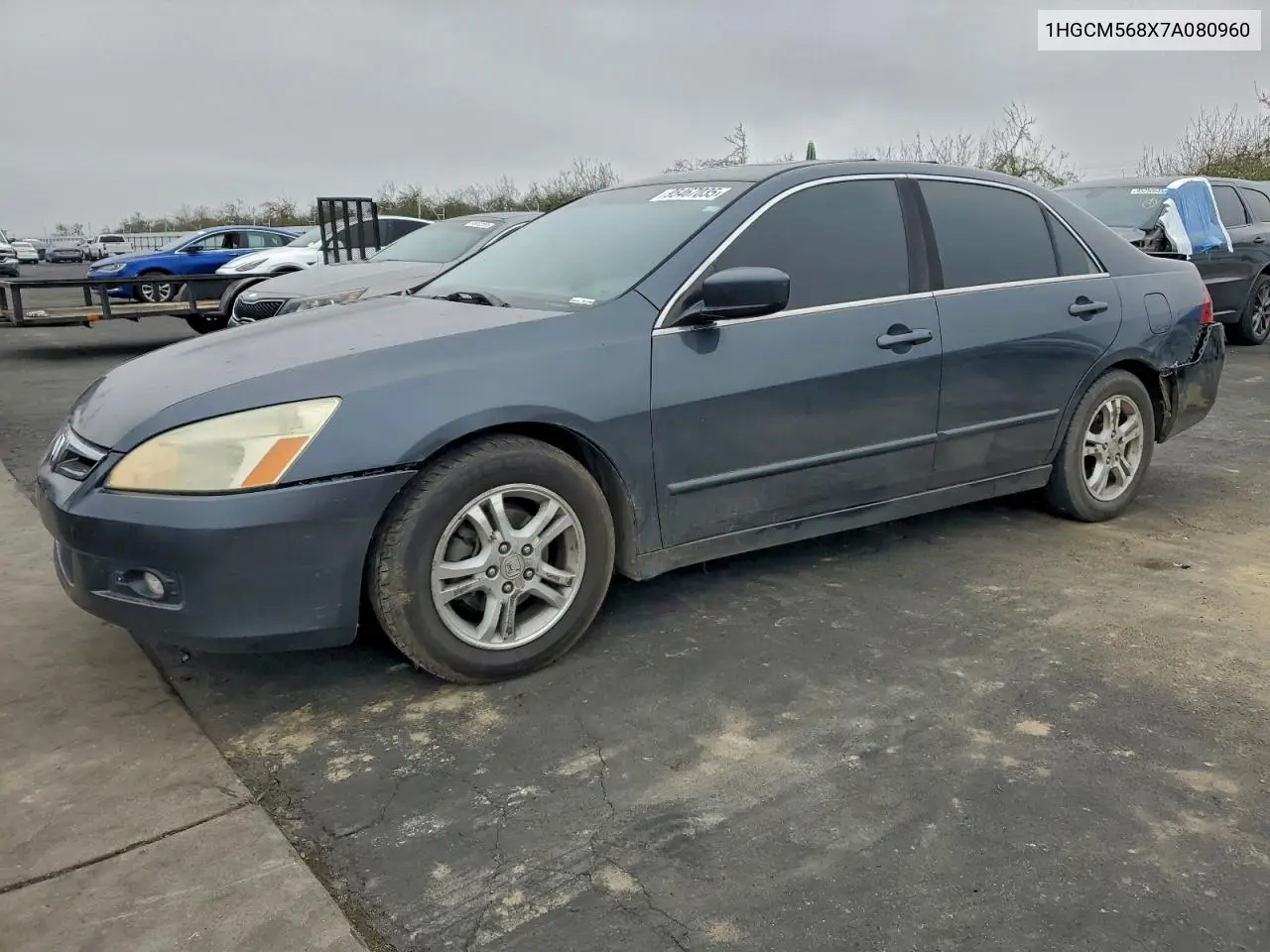 1HGCM568X7A080960 2007 Honda Accord Ex