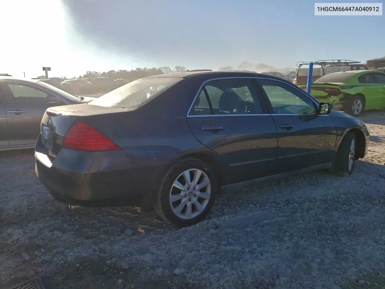 1HGCM66447A040912 2007 Honda Accord Se