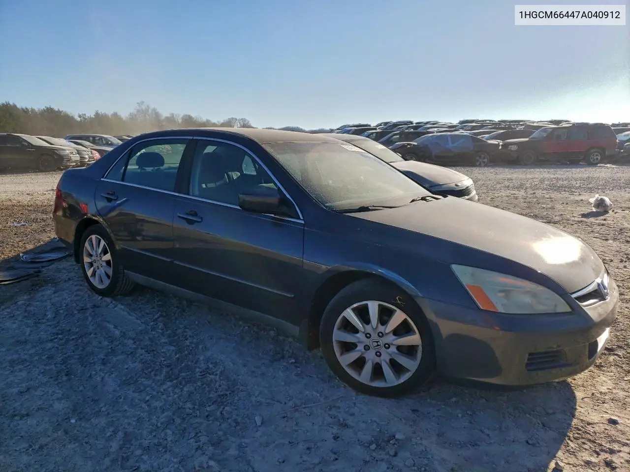 1HGCM66447A040912 2007 Honda Accord Se