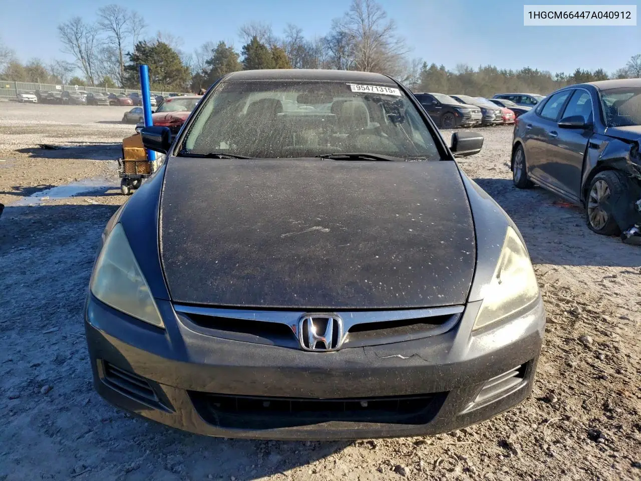 1HGCM66447A040912 2007 Honda Accord Se