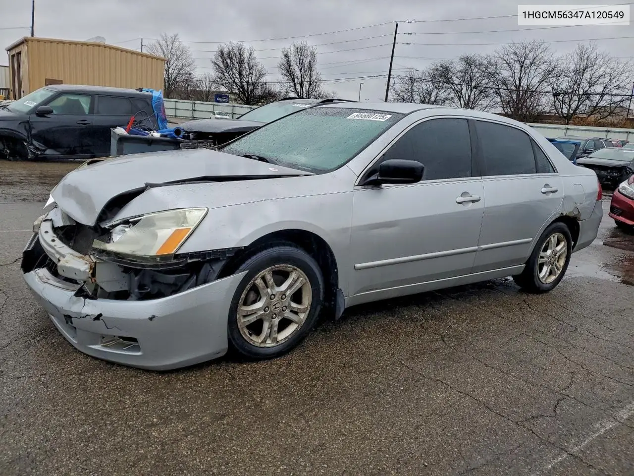 1HGCM56347A120549 2007 Honda Accord Se