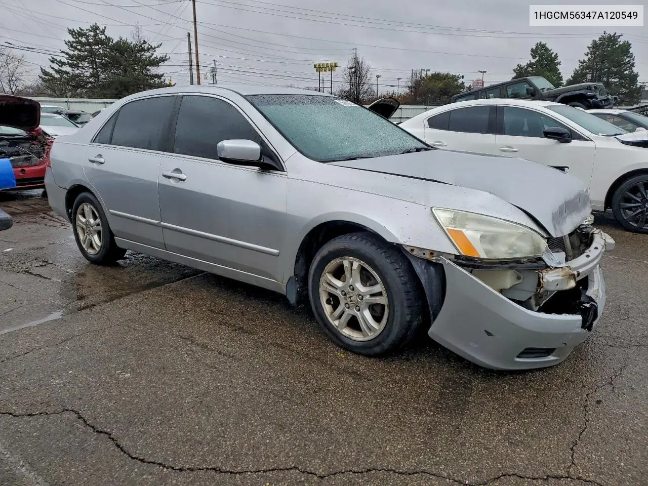 1HGCM56347A120549 2007 Honda Accord Se