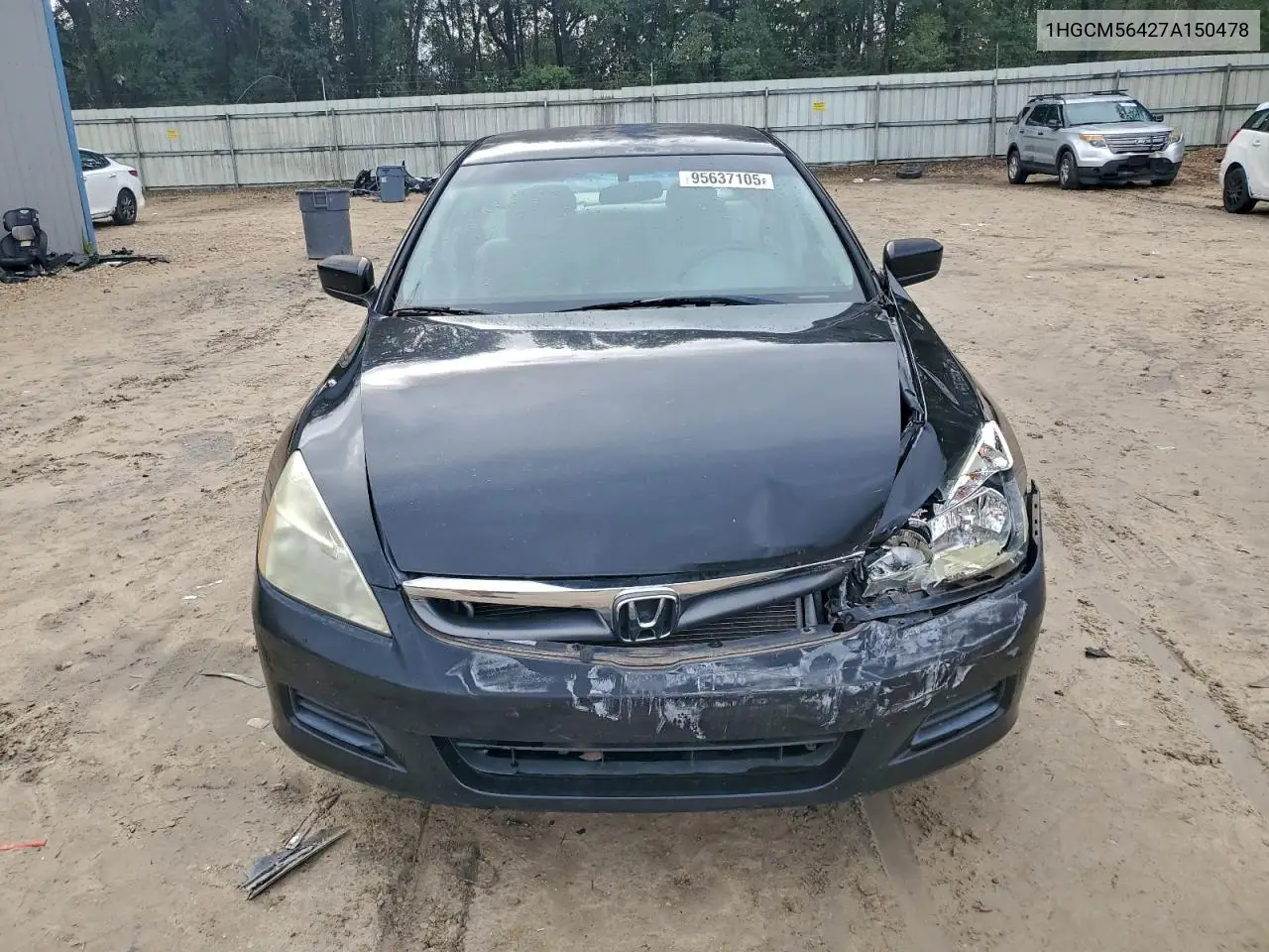1HGCM56427A150478 2007 Honda Accord Lx