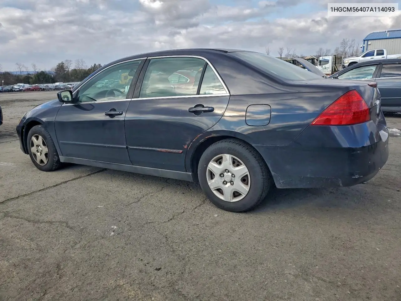 1HGCM56407A114093 2007 Honda Accord Lx