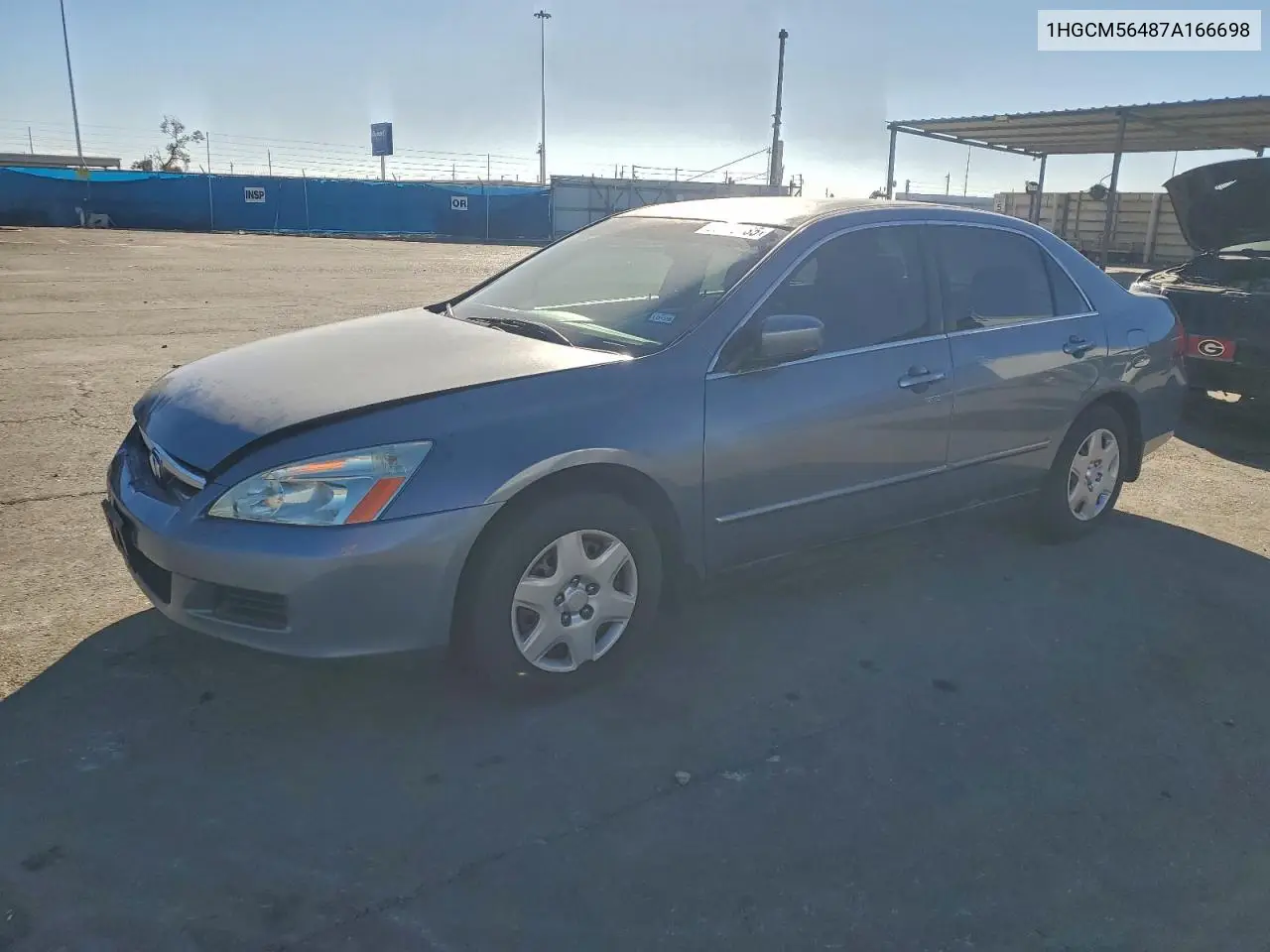 1HGCM56487A166698 2007 Honda Accord Lx