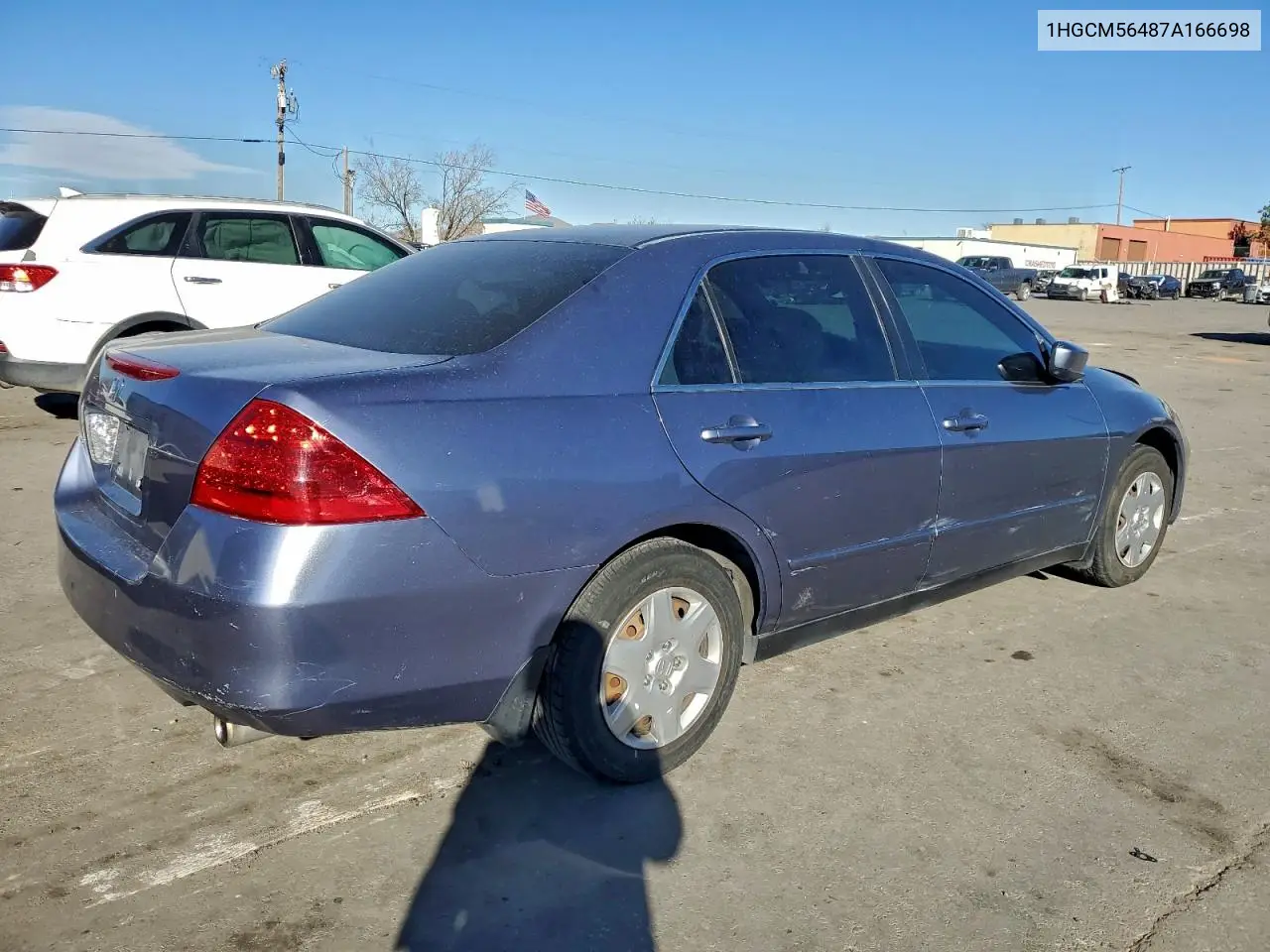 1HGCM56487A166698 2007 Honda Accord Lx