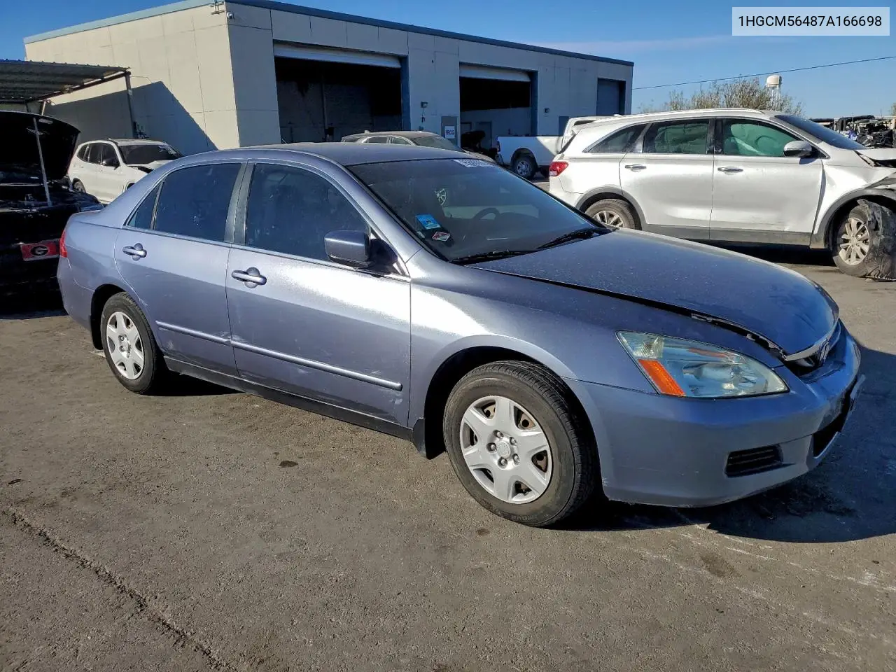 1HGCM56487A166698 2007 Honda Accord Lx