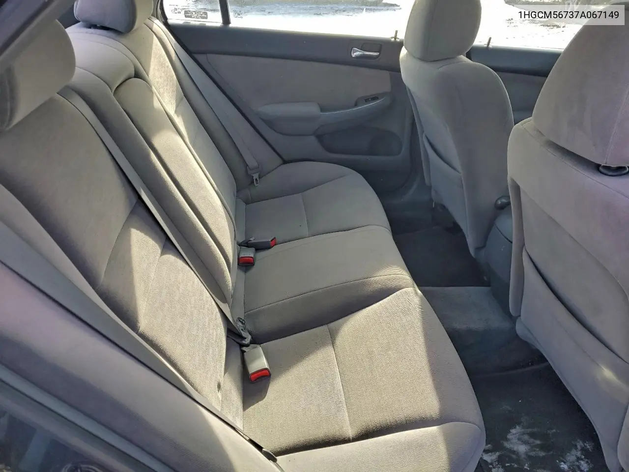 1HGCM56737A067149 2007 Honda Accord Ex