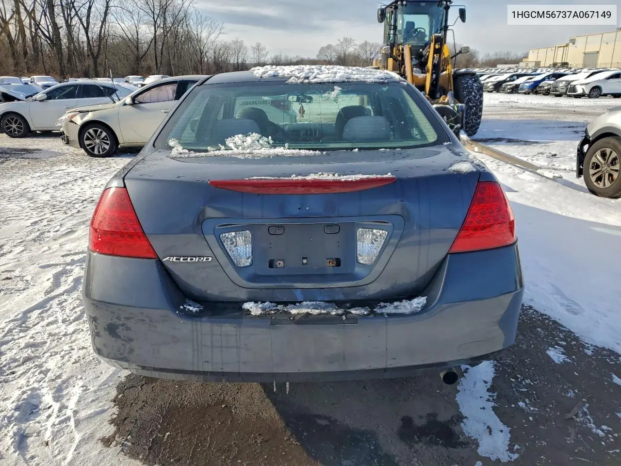 1HGCM56737A067149 2007 Honda Accord Ex