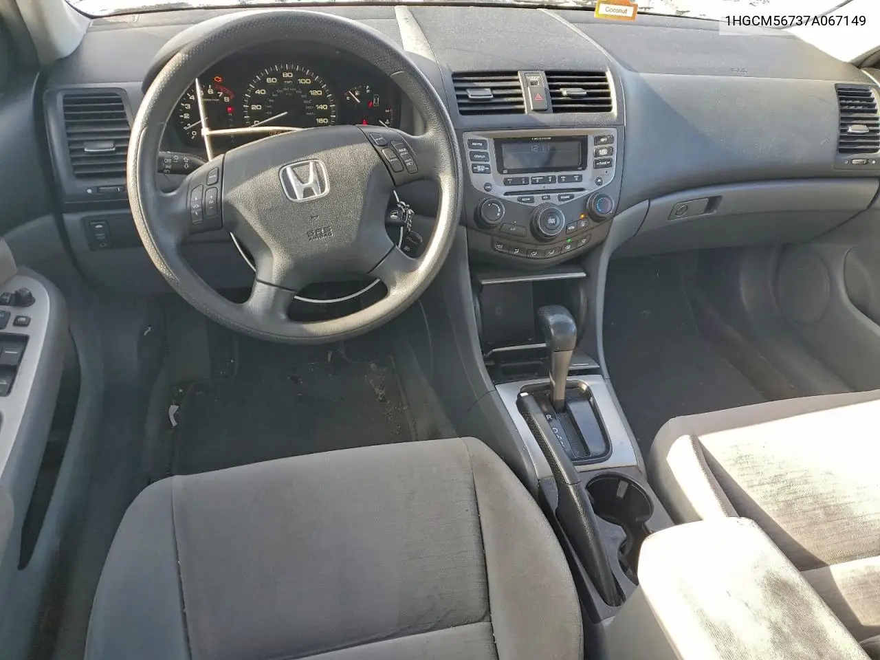 1HGCM56737A067149 2007 Honda Accord Ex