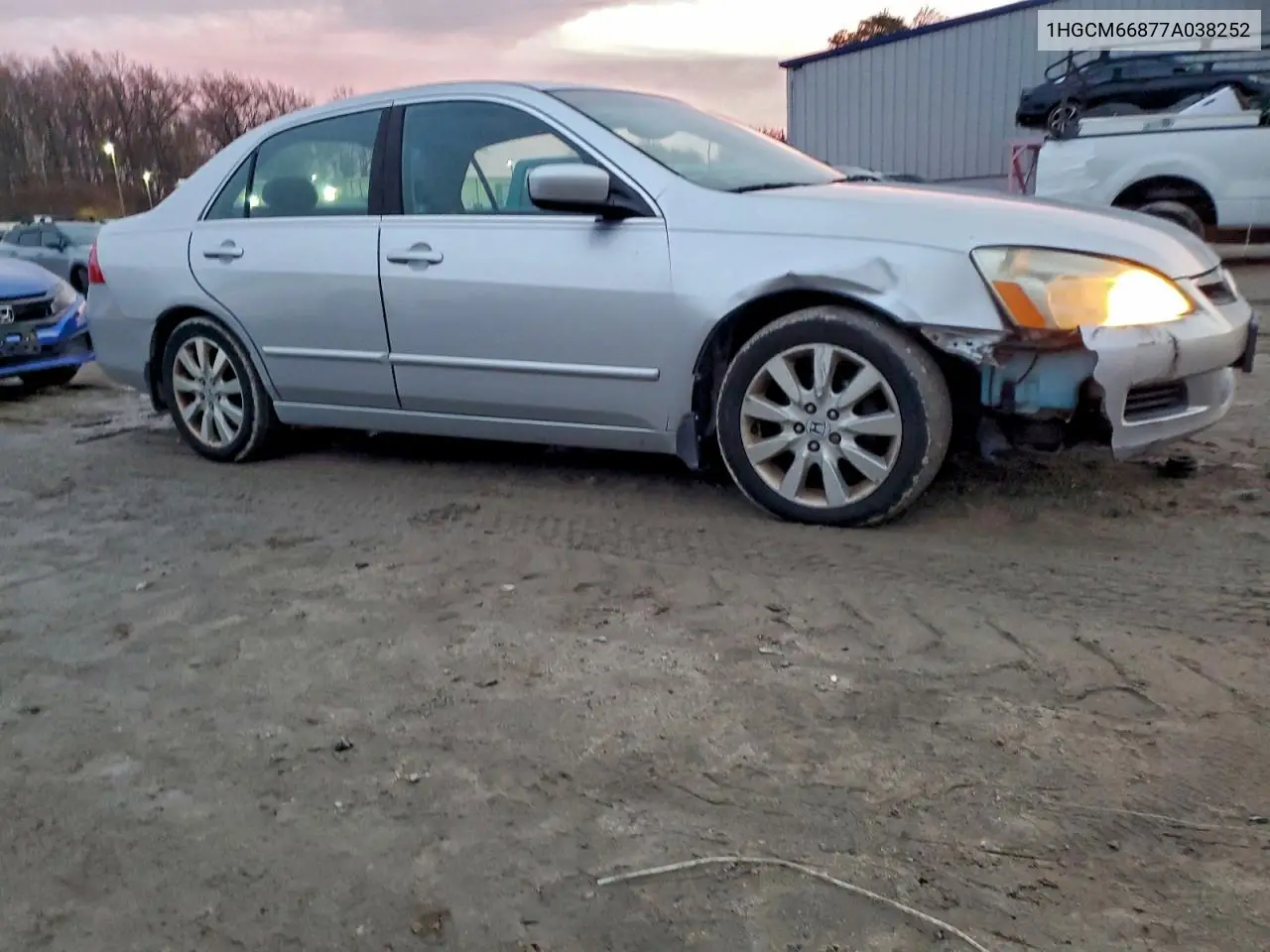 1HGCM66877A038252 2007 Honda Accord Ex