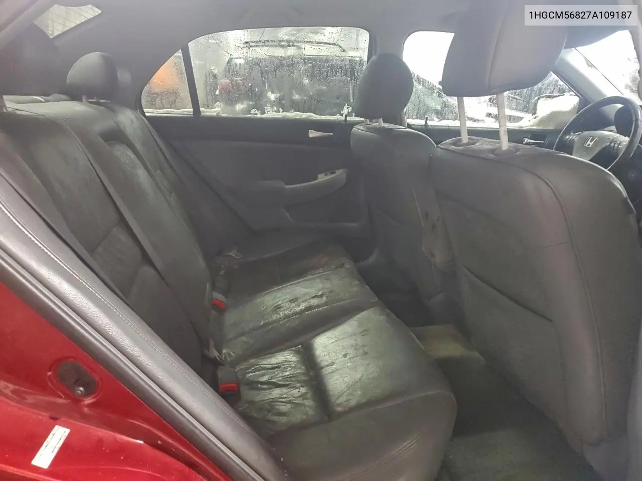 1HGCM56827A109187 2007 Honda Accord Ex