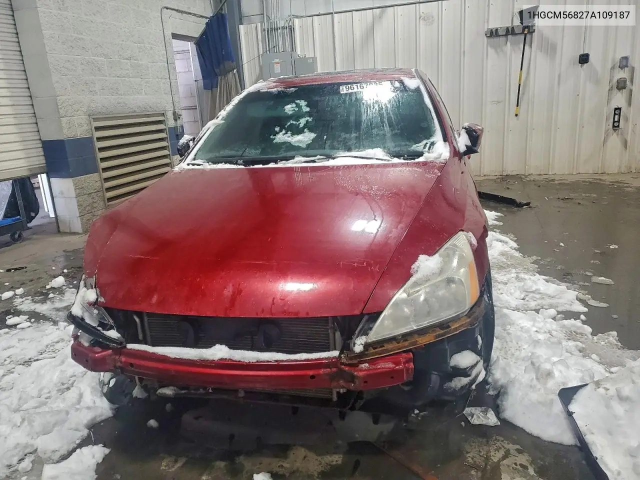 1HGCM56827A109187 2007 Honda Accord Ex