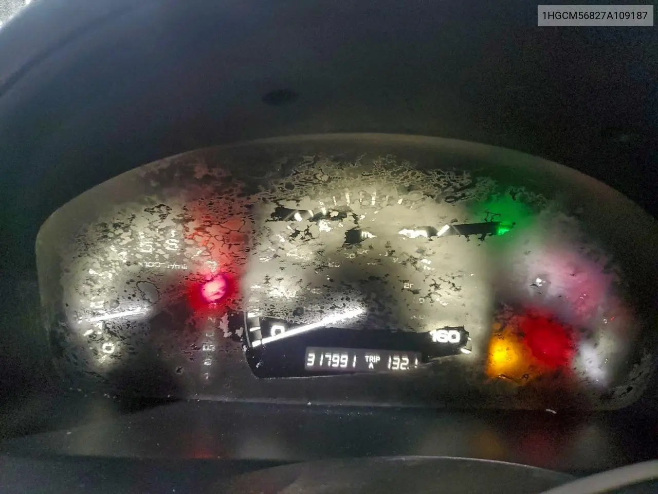 1HGCM56827A109187 2007 Honda Accord Ex