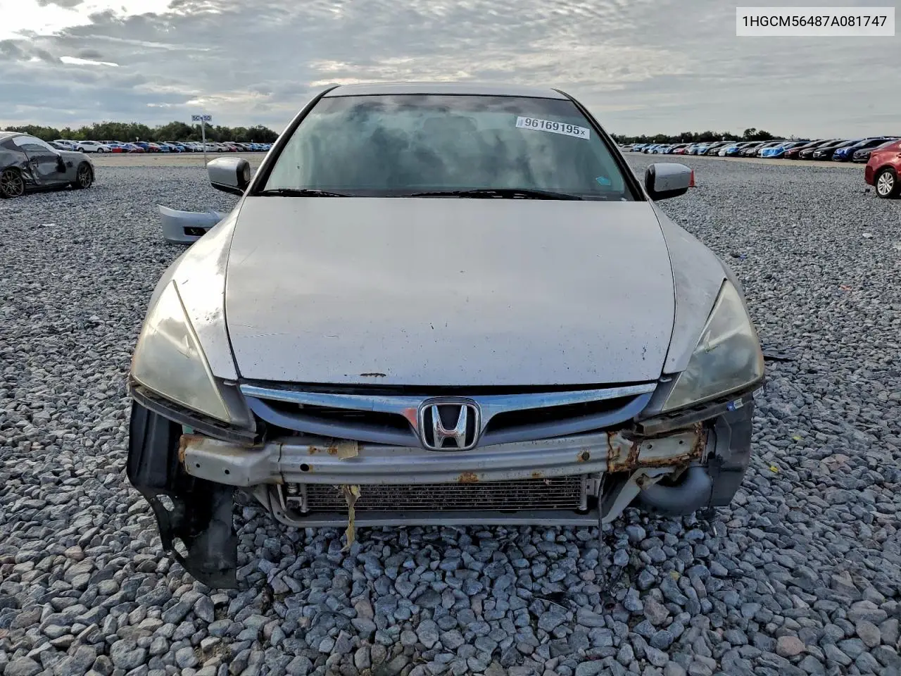 1HGCM56487A081747 2007 Honda Accord Lx