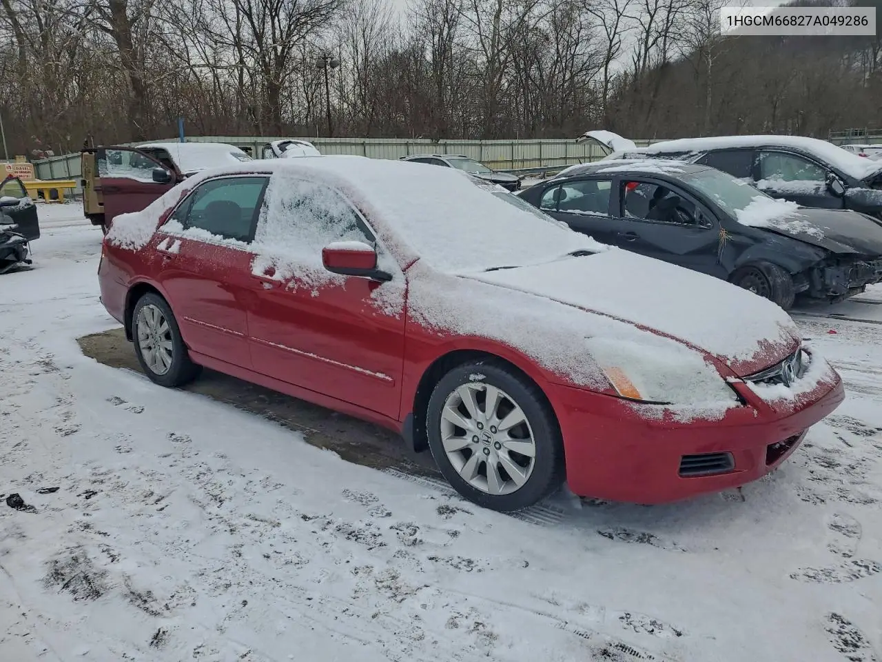 1HGCM66827A049286 2007 Honda Accord Ex