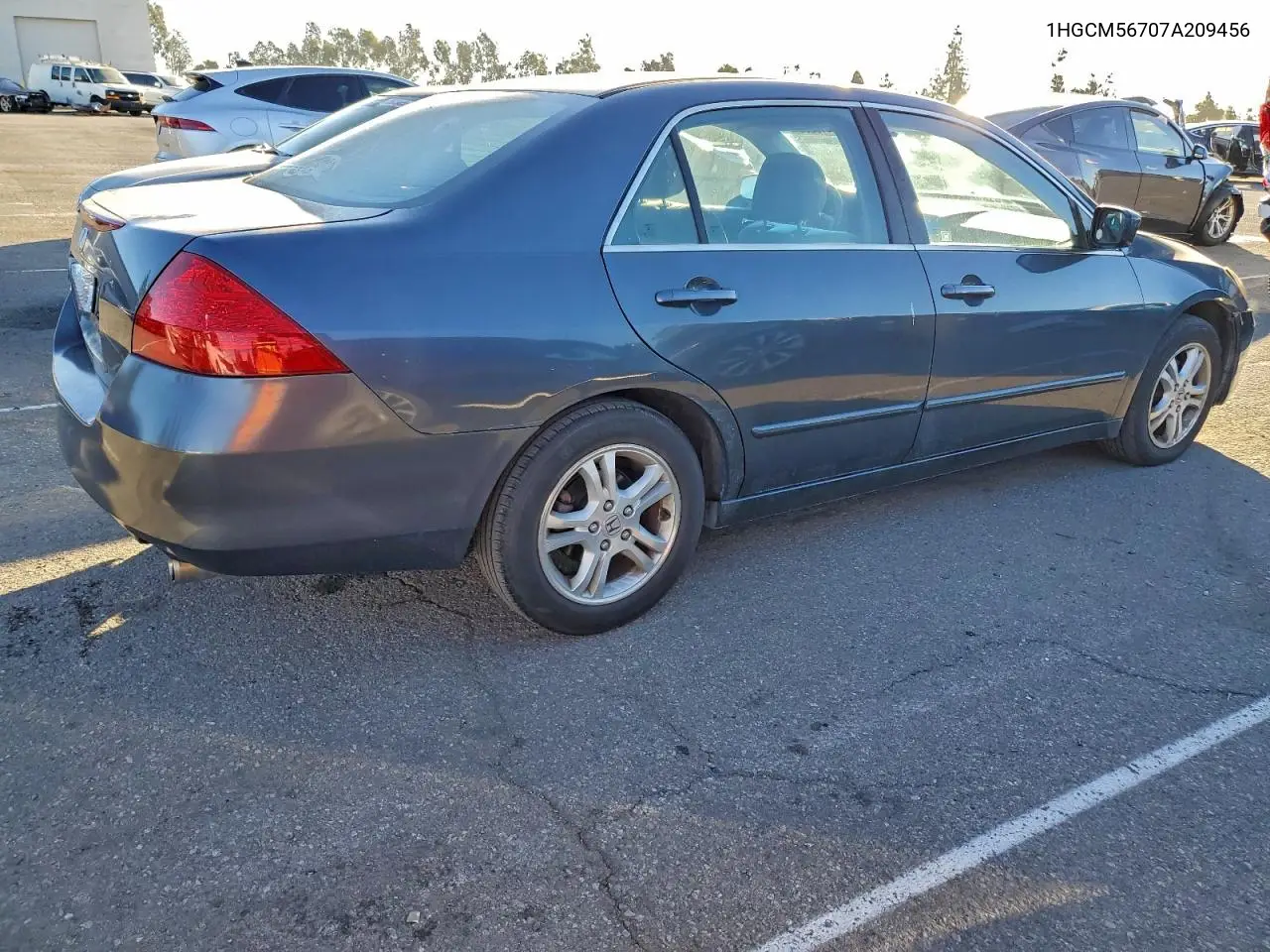 1HGCM56707A209456 2007 Honda Accord Ex