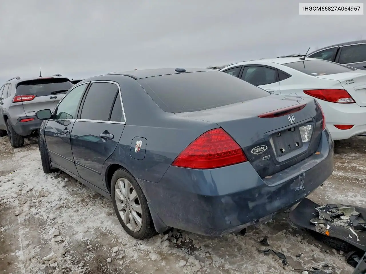 1HGCM66827A064967 2007 Honda Accord Ex