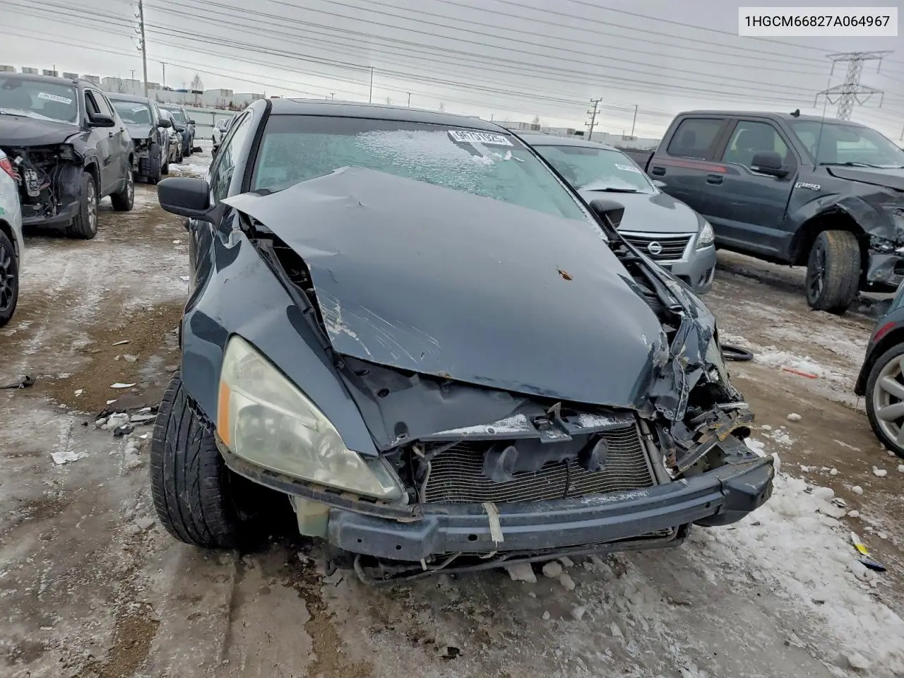 1HGCM66827A064967 2007 Honda Accord Ex
