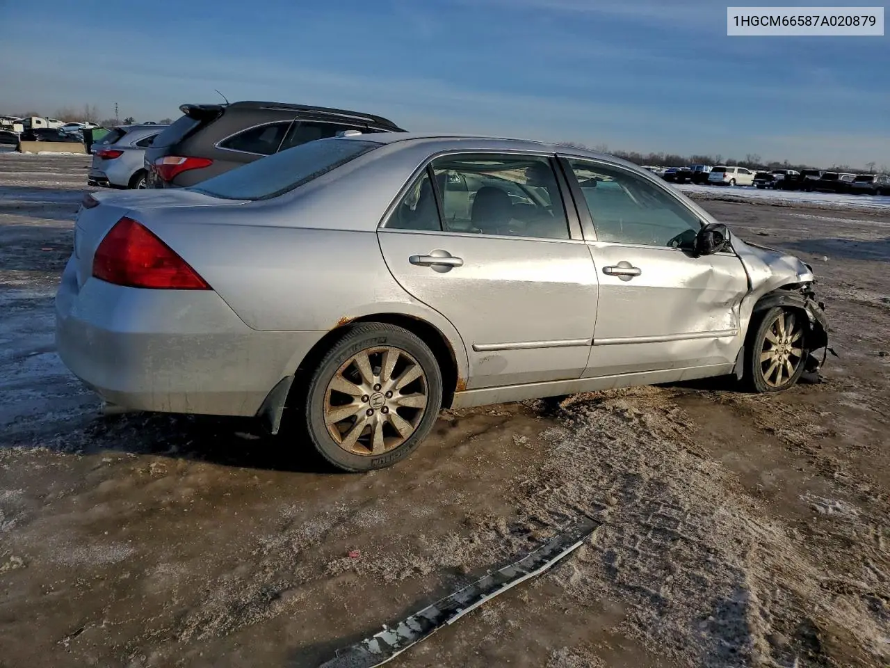 1HGCM66587A020879 2007 Honda Accord Ex
